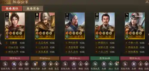 孙尚香最强搭配阵容(三十六计后期最强阵容)插图10