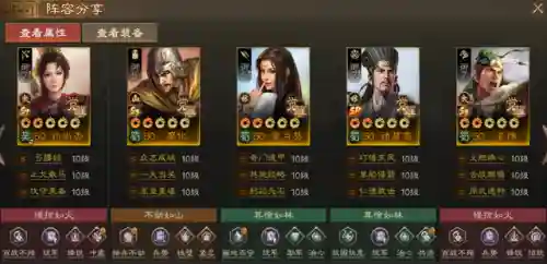 孙尚香最强搭配阵容(三十六计后期最强阵容)插图8