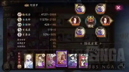 瞎子搭配什么阵容好打(火影忍者ol最高追打阵容)插图3