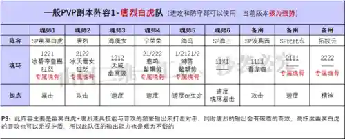 白虎悬赏阵容搭配打法攻略(白荆回廊最佳阵容平民攻略)插图4