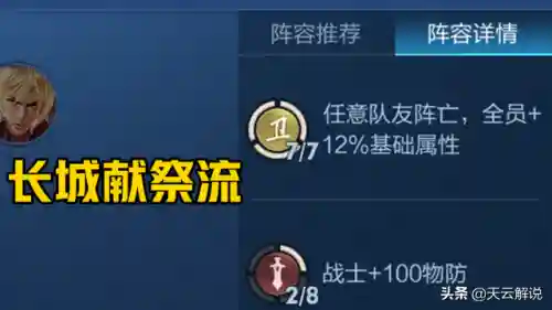 长城守卫军羁绊阵容搭配(王者荣耀长城守卫军阵容)插图