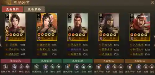 孙尚香最强搭配阵容(三十六计后期最强阵容)插图12