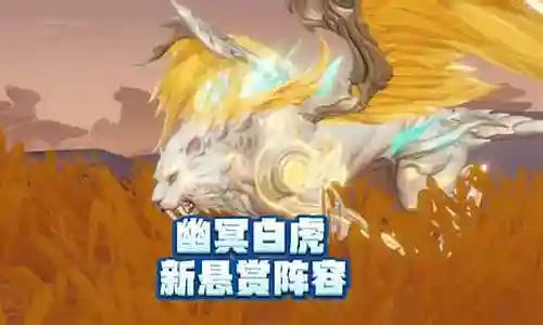 白虎悬赏阵容搭配打法插图