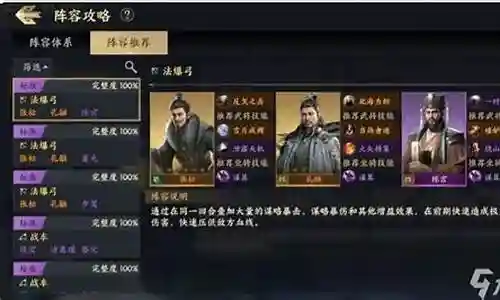 阵容搭配体系怎么搭配插图