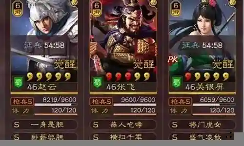 赵云张飞关平阵容搭配插图