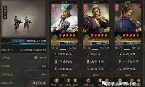 蜀强阵容必备技能搭配插图