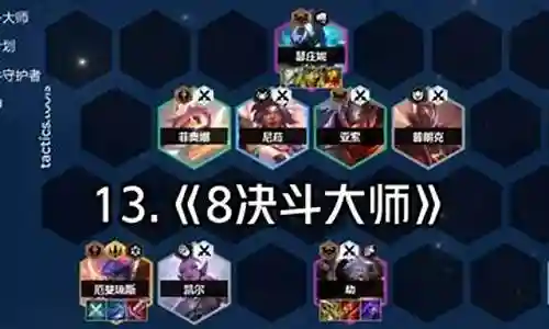 决斗大师阵容搭配代码插图
