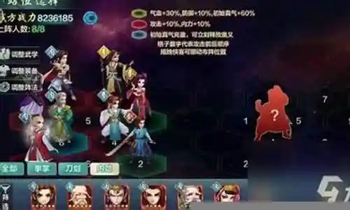 侠客风云录阵容搭配插图