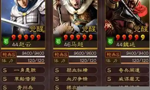 诸葛赵云马超兵法阵容插图