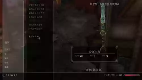 老滚5武器下面的槽插图1