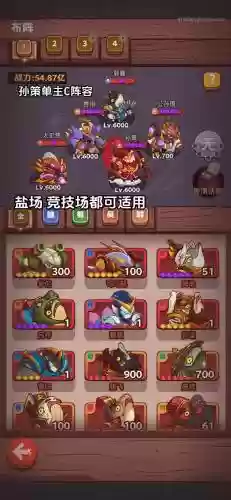 孙策阵容咸鱼之王前期俱乐部阵容插图
