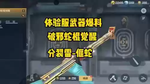 cf武器升级体验服插图1
