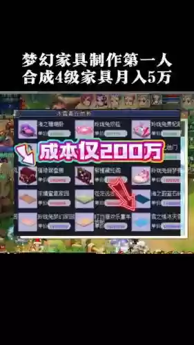 梦幻西游家具最高多少插图