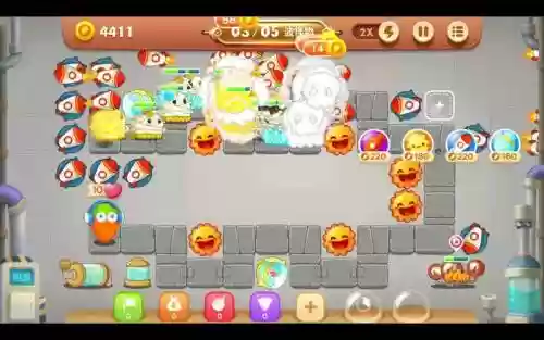 保卫萝卜3攻略工厂25关_1插图1