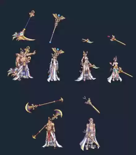 2018圣职者女武器装扮插图1