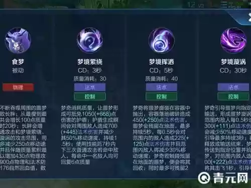 梦琪专属技能插图