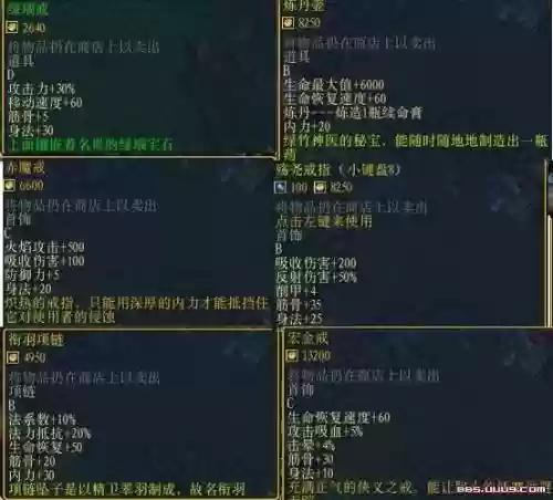 仙之侠道6章所有z装备_1插图