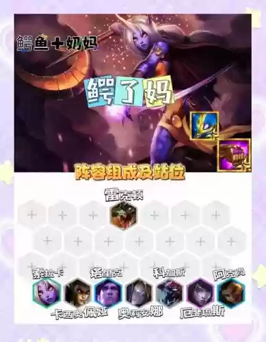 爱心鳄鱼阵容插图