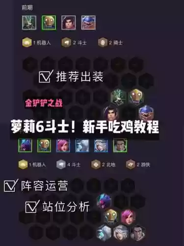 斗士阵容新手插图1