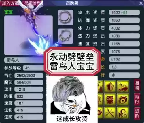 梦幻西游进阶雷鸟人过程_1插图1