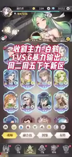 武魂白鹤阵容插图