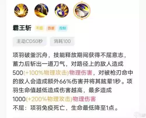 召唤师项羽技能插图