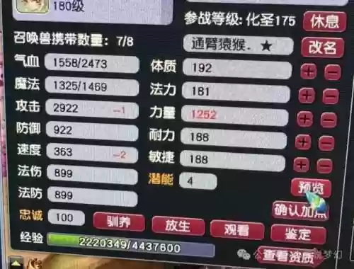 梦幻西游一点伤害和一点力量插图