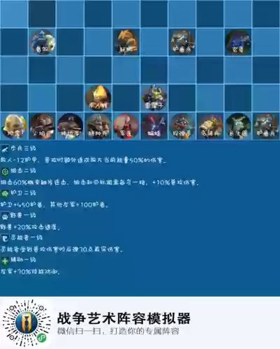 战阵艺术阵容插图1
