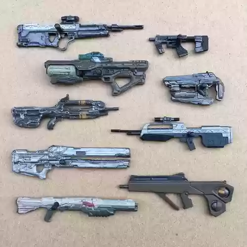 光环五武器卡，光环5武器