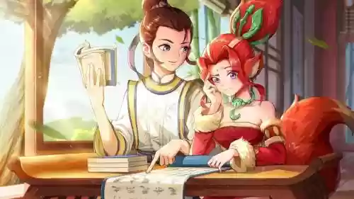 梦幻西游动漫逍遥生狐美人，梦幻西游狐美人视频插图