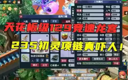 梦幻西游初灵320的项链，梦幻西游100项链初灵160多少钱插图