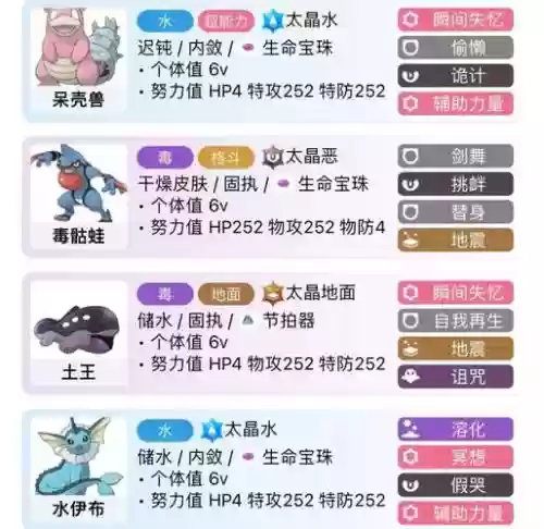 复刻忍蛙技能，宝可梦忍者蛙配招插图