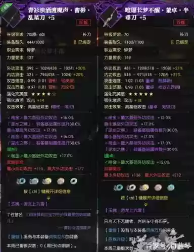 逆水寒装备稀有划分，逆水寒稀有部件大全插图