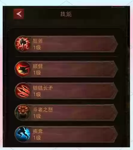 野蛮人暴徒技能，野蛮人暴徒技能搭配插图