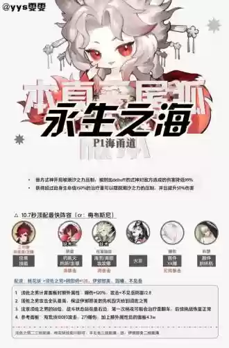 永生之海的阵容搭配，永生之海阵容推荐