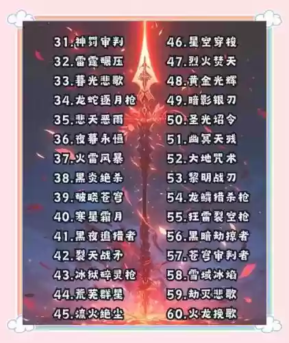 第八种武器，第八位英雄武器