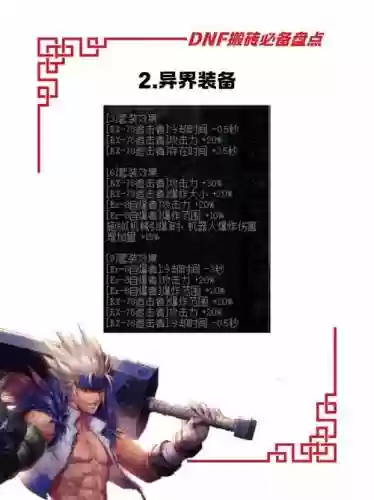 魔枪士狩猎者搬砖装备，地下城魔枪士狩猎者穿什么装备插图