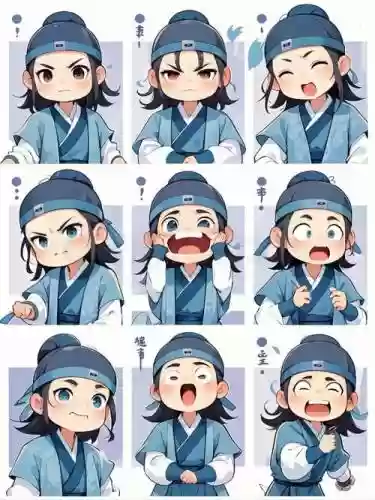 熹妃q传李白技能，熹妃q传纯白图纸插图