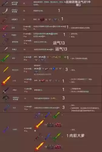 泰拉瑞亚装备什么品质好，泰拉瑞亚最强装备搭配和饰品插图1