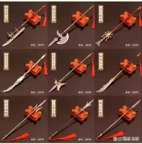 口水三国群雄武器，三国群雄武将大全插图1