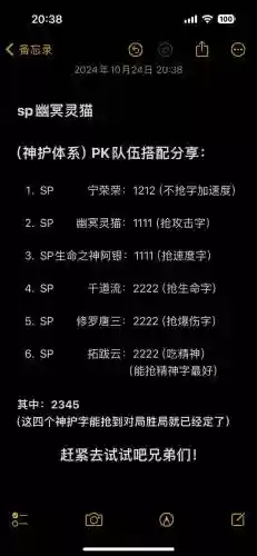 阵容搭配魂师对决加点，阵容搭配魂师对决加点攻略插图1