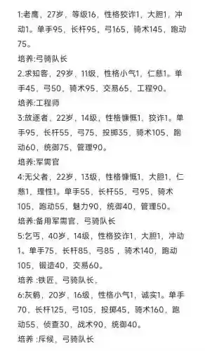 骑马与砍杀主角加技能，骑马与砍杀npc技能插图