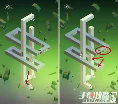 纪念碑谷攻略.，纪念碑谷攻略第十关观象台